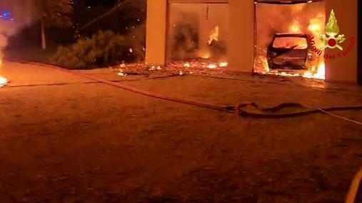 Incendio abitazione a Vigonza