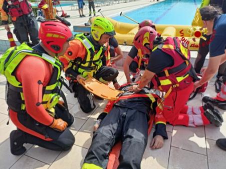 Addestramento congiunto Vigili del fuoco e personale sanitario