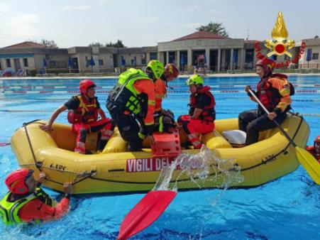 Addestramento congiunto Vigili del fuoco e personale sanitario
