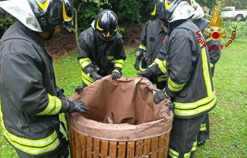 Incendio batterie al litio
