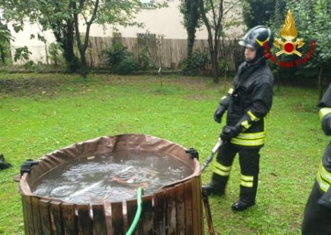 Incendio batterie al litio