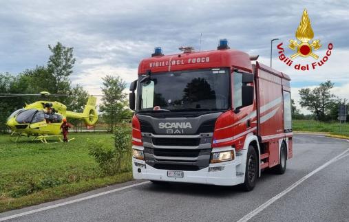 Incidente stradale sulla SP 40