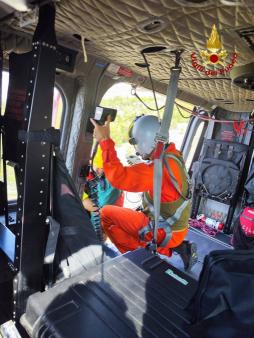 Soccorso un ricercatore di funghi sull'Etna
