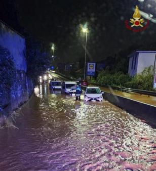 Il maltempo ha colpito Bergamo