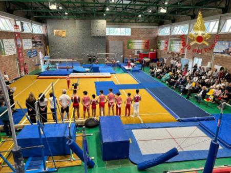 Arezzo, la palestra del centro sportivo del Comando VV.F. intitolata al  Prof. Giuseppe Pasquini
