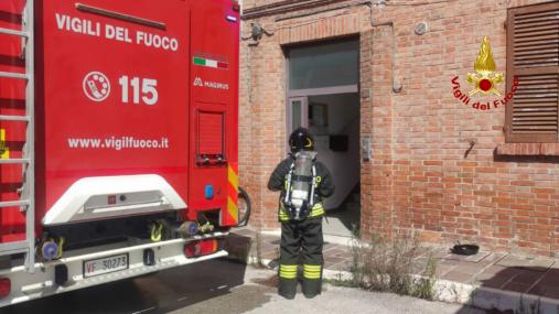 Incendio cucina a Tavullia. Soccorse tre persone