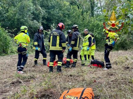 Incidente con il trattore a Pianello