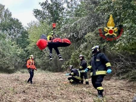Incidente con il trattore a Pianello