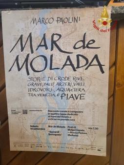 "Mar de Molada", domenica scorsa il primo dei quattro monologhi di Marco Paolini sull'ambiente e i rischi climatici