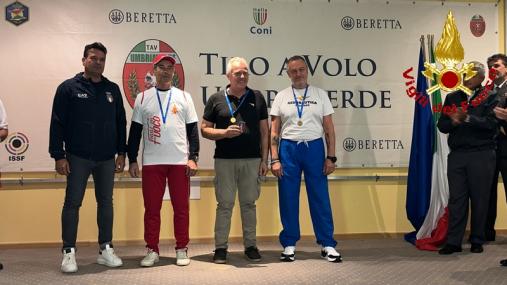 Perugia, 2 ori e 2 argenti per i Vigili del fuoco ai Campionati Italiani Interforze di Tiro a Volo