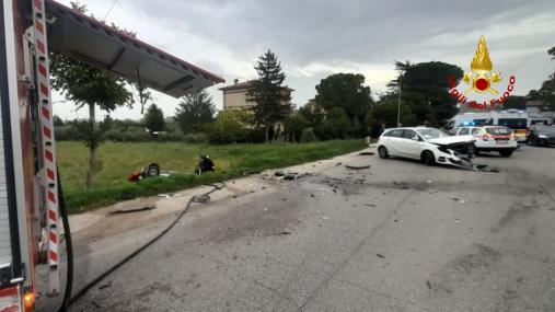 Incidente stradale a Grottazzolina