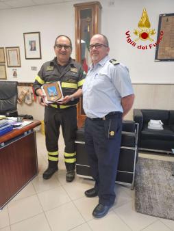 Primo corso  di formazione di tipo "A" per formatori di addetti antincendio rivolto a Ufficiali e Sottufficiali  dell'Aeronautica Militare