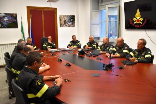 Incontro Direttore Regionale Sicilia con i Comandanti Provinciali