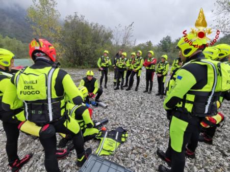 Corso regionale soccorritori fluviali alluvionali