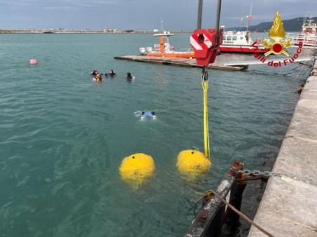 Addestramento congiunto sommozzatori dei Vigili del fuoco di Trieste e Capodistria