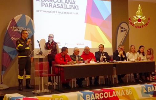I Vigili del Fuoco alla "Barcolana 56"