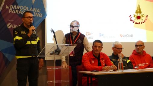 I Vigili del Fuoco alla "Barcolana 56"