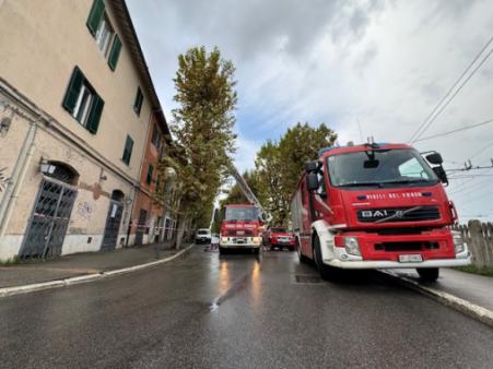 Cedimento di una piccola porzione del tetto