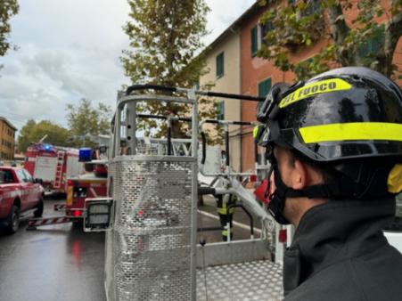 Cedimento di una piccola porzione del tetto