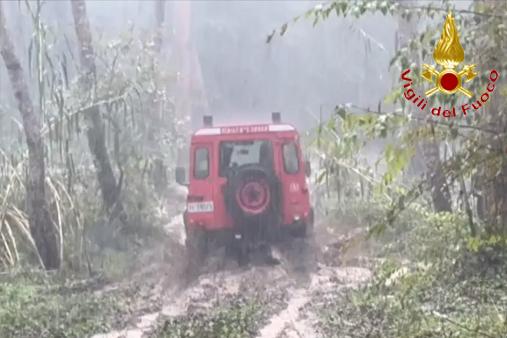 Corso di guida del comando di Lucca