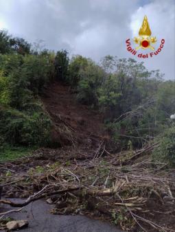 Report sugli interventi legati al maltempo nella provincia di Catania