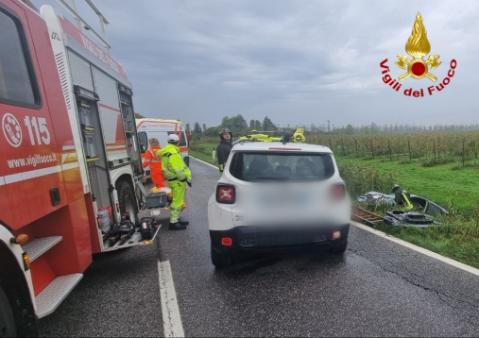 Incidente stradale sulla SS14