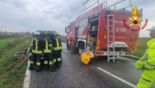 Incidente stradale sulla SS14