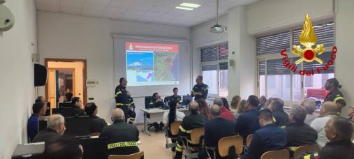 Il Direttore Regionale dei Vigili del Fuoco per la Sicilia in visita al Comando Provinciale di Catania
