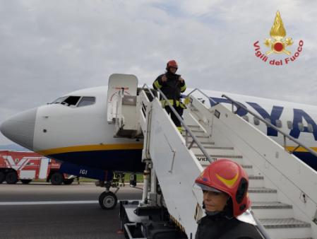 Incidente in fase di atterraggio all'aeroporto di Orio al Serio