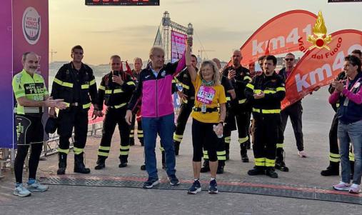 Venicemarathon, Vigili del fuoco per la sicurezza degli atleti