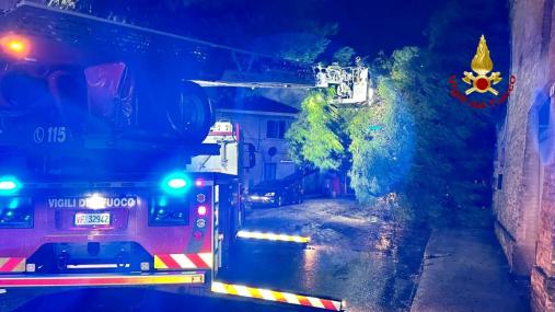 Interventi per maltempo nelle Marche