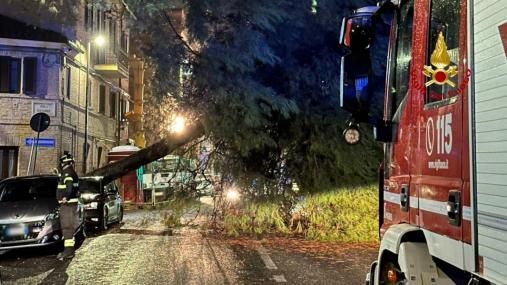 Interventi per maltempo nelle Marche