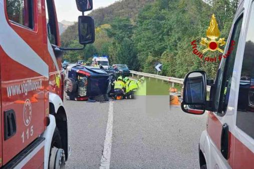 Incidente stradale sulla SP 299 a Varallo