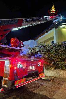 Incendio abitazione Desana