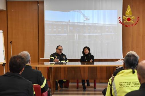 Visita del nuovo prefetto di Caserta Dott.ssa Lucia Volpe presso il Comando provinciale