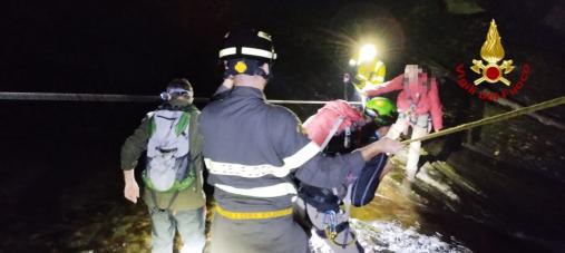 Ritrovata persona dispersa in zona impervia a Calasca Castiglione