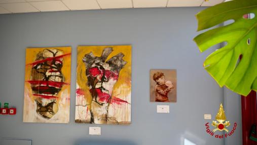 Rassegna artistica “Vigiliinarte” presso la Direzione Regionale dei Vigili del Fuoco - Grugliasco (TO) - 5-13 novembre 2024