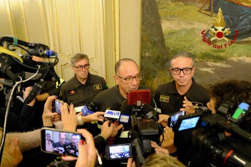 Incontro in Prefettura di Catania con i vertici regionali e provinciali dei Vigili del Fuoco