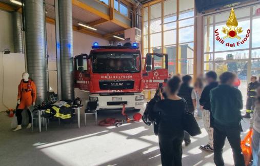 I Vigili del fuoco in fiera a Pordenone per “Punto di Incontro”