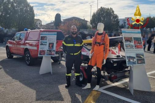 I Vigili del fuoco in fiera a Pordenone per “Punto di Incontro”