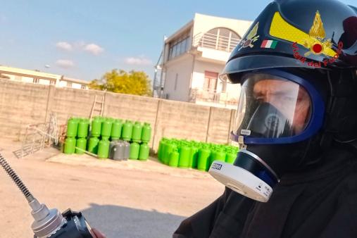 Esercitazione in un' azienda di stoccaggio di G.P.L.