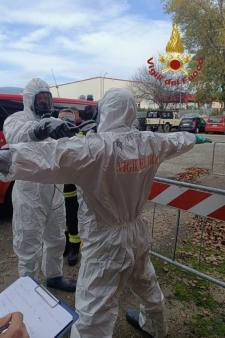 Corso NBCR (Nucleare Biologico Chimico Radiologico) di 2° livello a Foligno