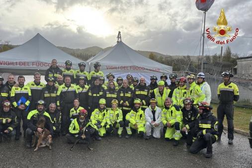 re-training del team interregionale USAR Medium (Urban Search and Rescue medium) delle regioni Abruzzo, Marche e Umbria