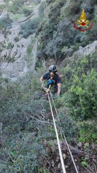 fasi del recupero con discesa SAF