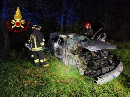 Incidente stradale Montereale Valcellina (Pn)