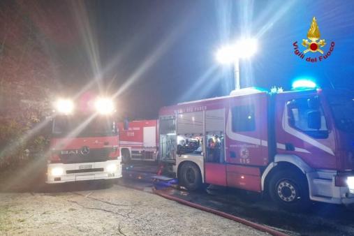 incendio capannone