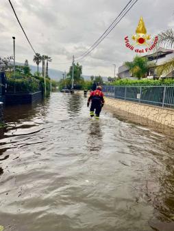 Interventi per il maltempo sulla costa Ionica in provincia di Catania