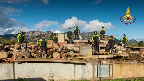 Nuove unità cinofile dei Vigili del Fuoco