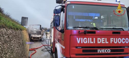 Incendio Autocarro