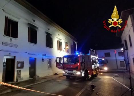 Incendio abitazione